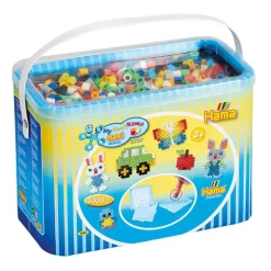 Hama Maxi Parels 3000, 3 pinborden, Konijn transparant