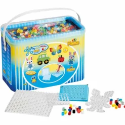 Hama Maxi Parels 3000, 3 pinborden, Konijn transparant