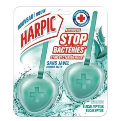 Harpic Toiletblok Stop Bacteria eucalyptus 2×40 gr