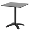 Hartman Sophie Bistro tafel (68x68cm) carbon zwart