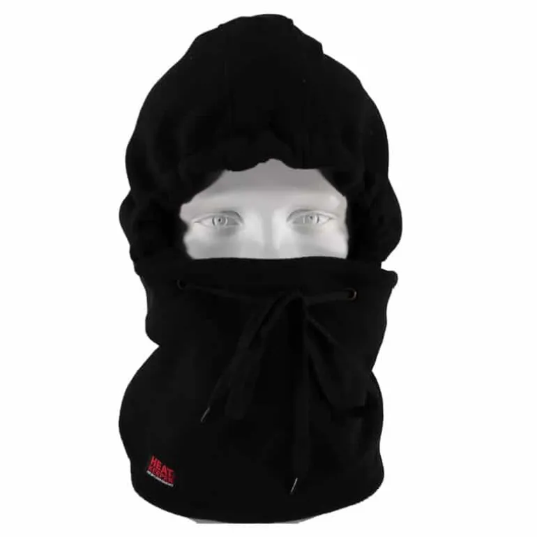 Heat Keeper bivakmuts fleece zwart