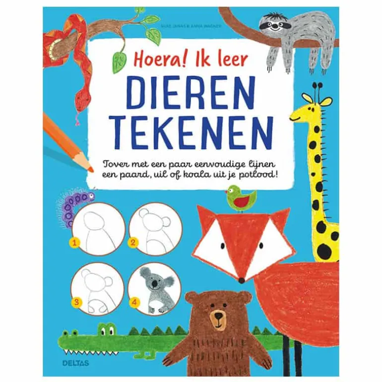 Hoera! Ik leer dieren tekenen