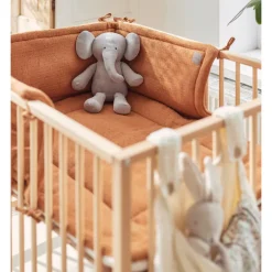 Jollein bed/boxbumper caramel (180x35cm)