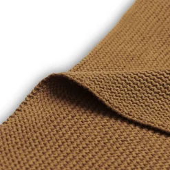 Jollein Deken (100x150cm) caramel ledikant basic knit
