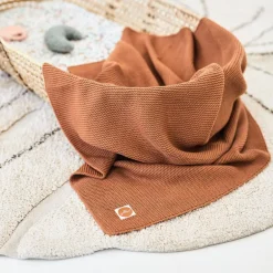 Jollein Deken (100x150cm) caramel ledikant basic knit