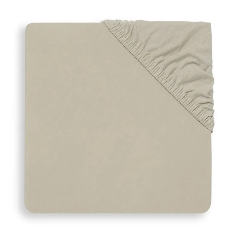 Jollein Hoeslaken (60x120cm) jersey nougat