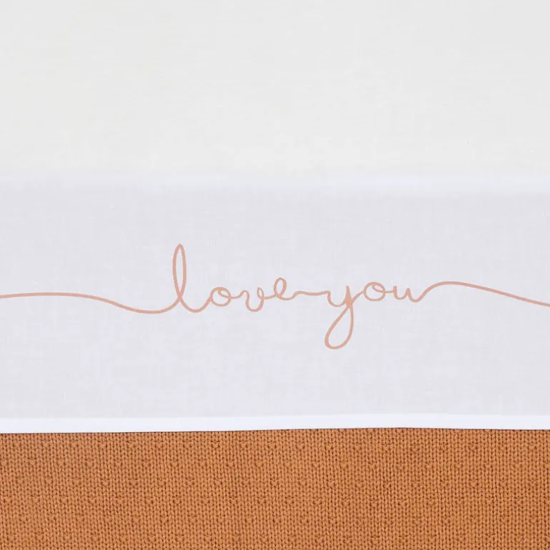 Jollein Laken bed I Love You – Caramel