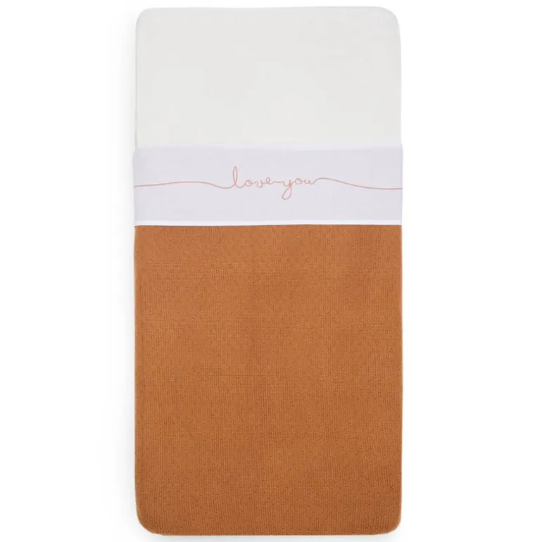 Jollein Laken bed I Love You – Caramel