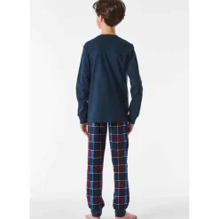 Jongens pyjama lang – 203 antraciet