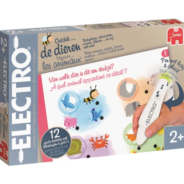 Jumbo Electro Wonderpen: ontdek de dieren
