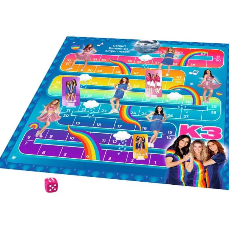 K3 spel dubbel dobbelpret 2 in 1