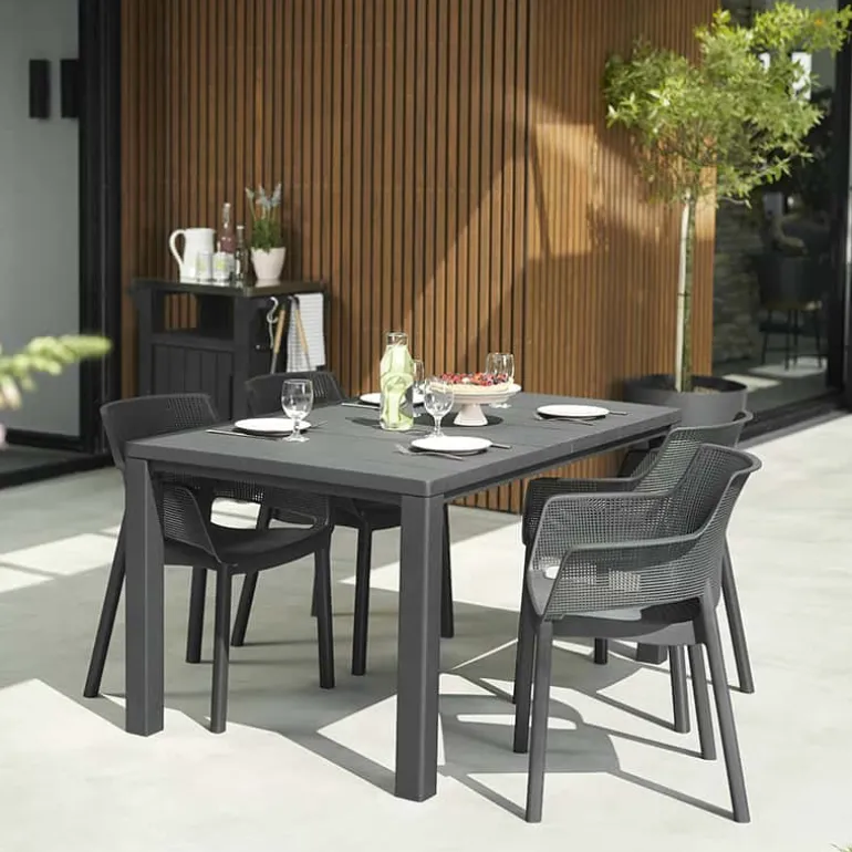 Keter Elisa kuipstoel graphite