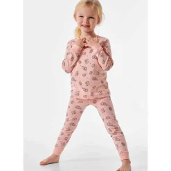 Kinder pyjama lang – 612 peach