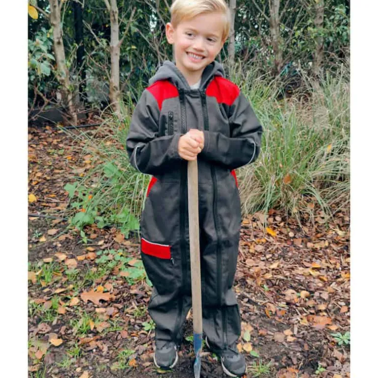 Kinderoveral met dubbele rits