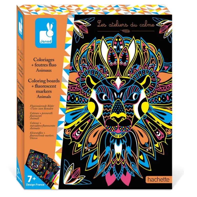 Kleurplaten Dieren fluo