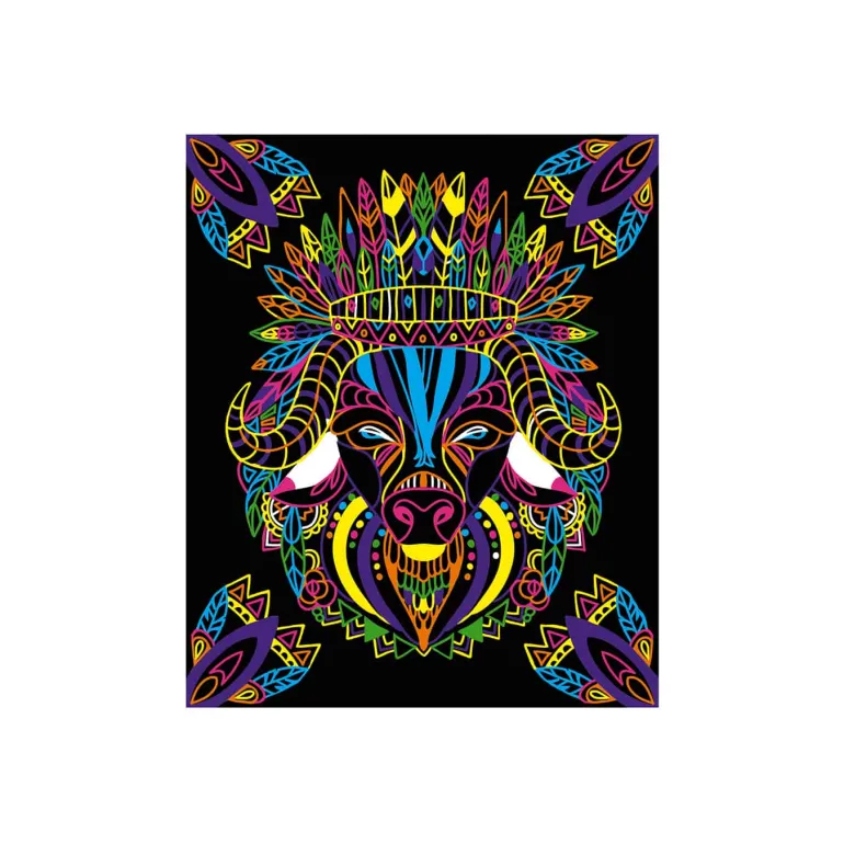 Kleurplaten Dieren fluo