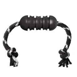 Kong Extreme Dental w/rope (M) zwart