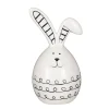 Konijn wit (ø9x8xh16cm)