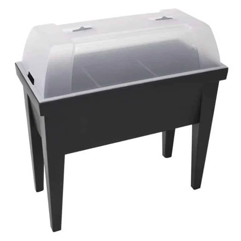 Kweektafel PP (80x40x65cm) antraciet met deksel