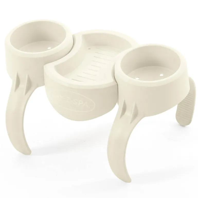 Lay-Z Spa drankenhouderset wit