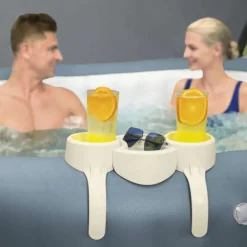 Lay-Z Spa drankenhouderset wit
