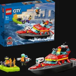 Lego city reddingsboot brand