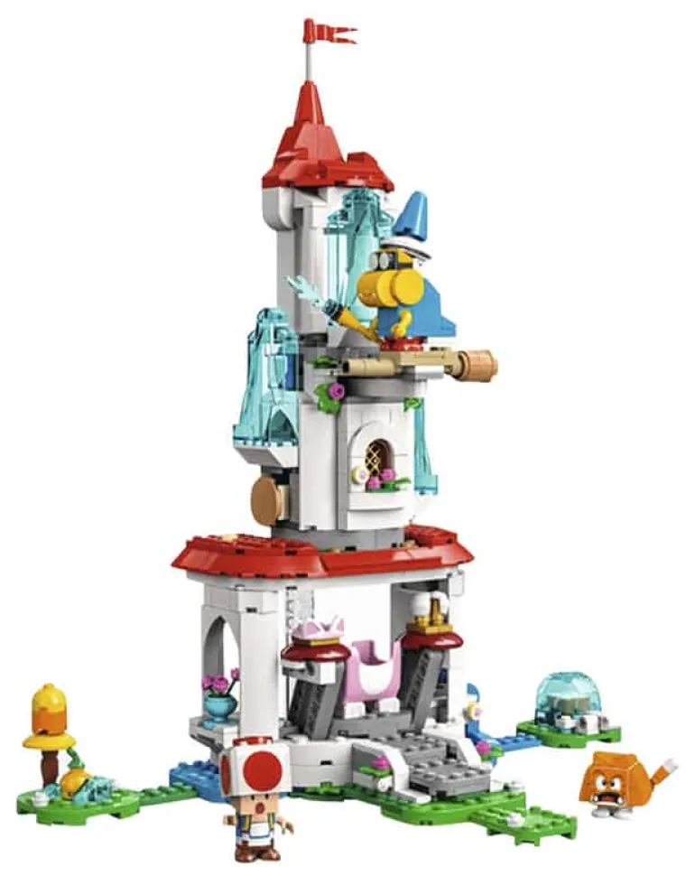 Lego Mario Uitbreidingsset: Kat-Peach -uitrusting en Ijstoren