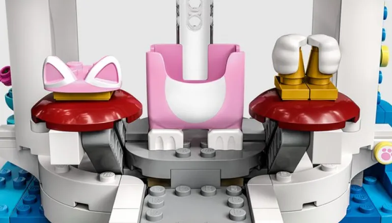 Lego Mario Uitbreidingsset: Kat-Peach -uitrusting en Ijstoren