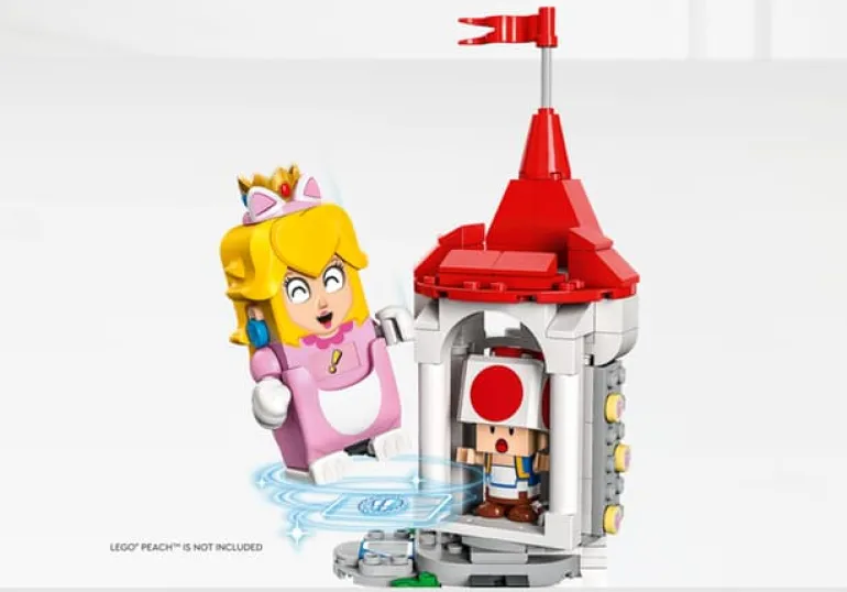 Lego Mario Uitbreidingsset: Kat-Peach -uitrusting en Ijstoren