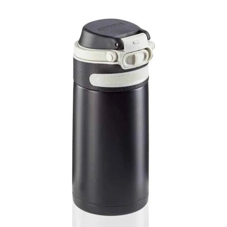 Leifheit Isolatiebeker flip (350ml) zwart