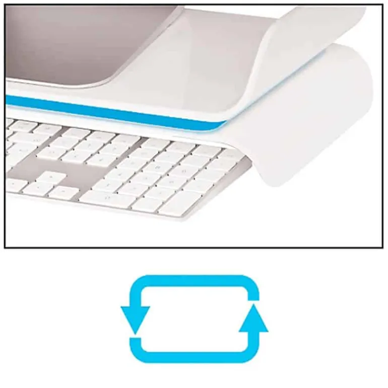 Leitz WOW Ergonomische monitorstand