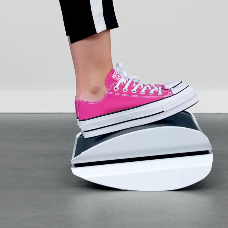 Leitz WOW Ergonomische verstelbare voetsteun (zwart)