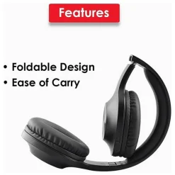 Lenova headphone over-ear HPH116 BT zwart