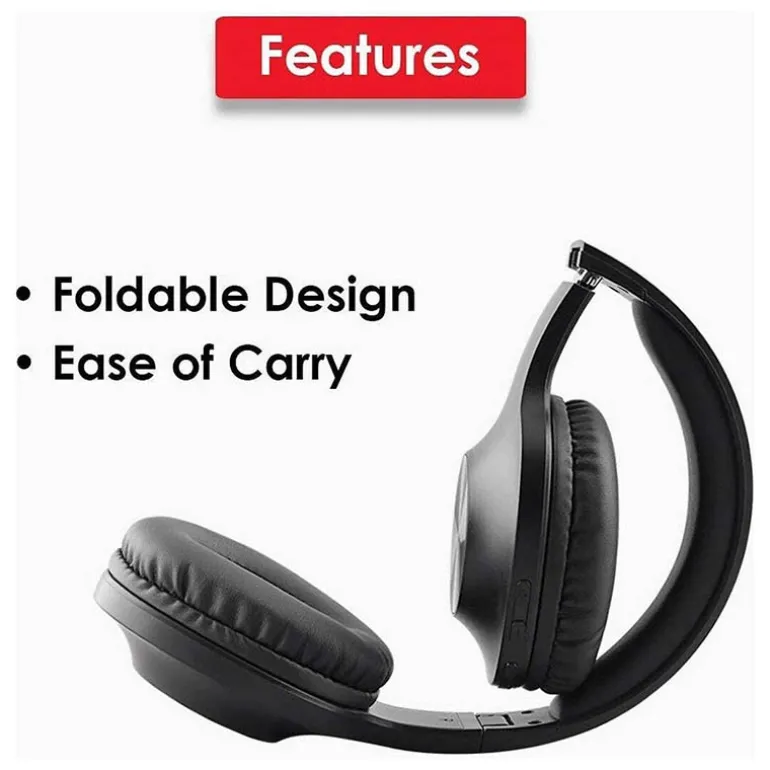 Lenova headphone over-ear HPH116 BT zwart