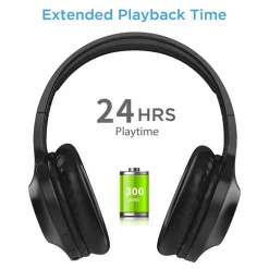 Lenova headphone over-ear HPH116 BT zwart