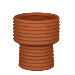 Lilian pot (ø16x18cm) bruin