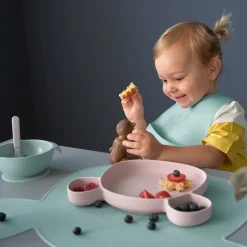 Lässig siliconen bowl roze