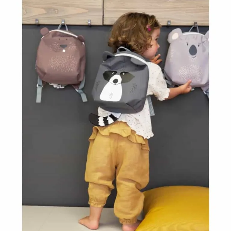 Lässig tiny rugzakje Racoon