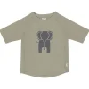 Lässig T-shirt UV KM olifant olive