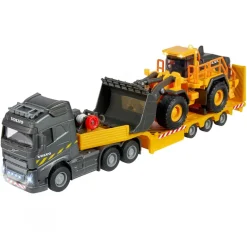Majorette Volvo Truck + Wheel Loader