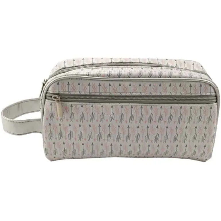 Make-up tasje met pijlenmotief 26x14x8cm