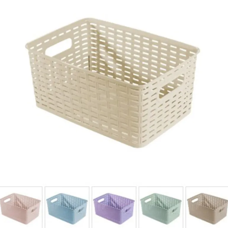 Mand N°2 rotan rechthoekig 6L