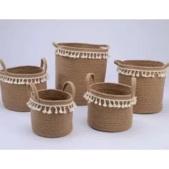 Mand stof (32xH30cm) met handvat