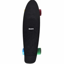 Maple Leaf Old school retro skateboard 55cm zwart