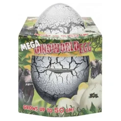 Mega ei (20cm) met groeiende dinosaurus