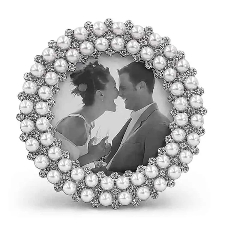 Metalen fotokader dia rhodium