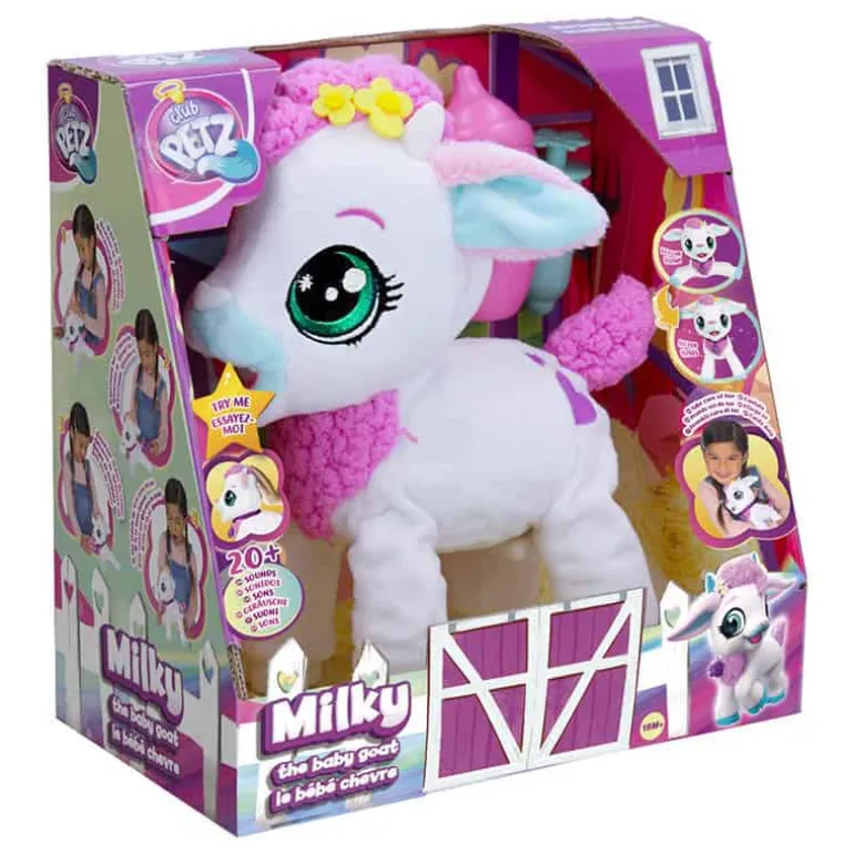Milky de geit – Interactieve Knuffel