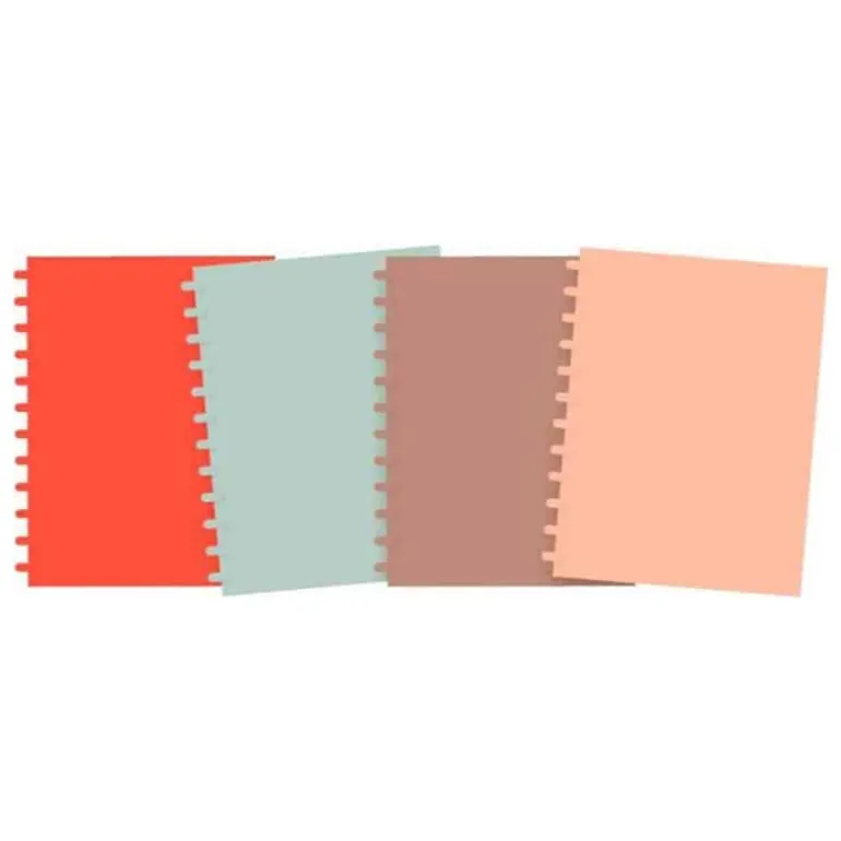 Nature Schrift PVC (A4) comercieel geruit