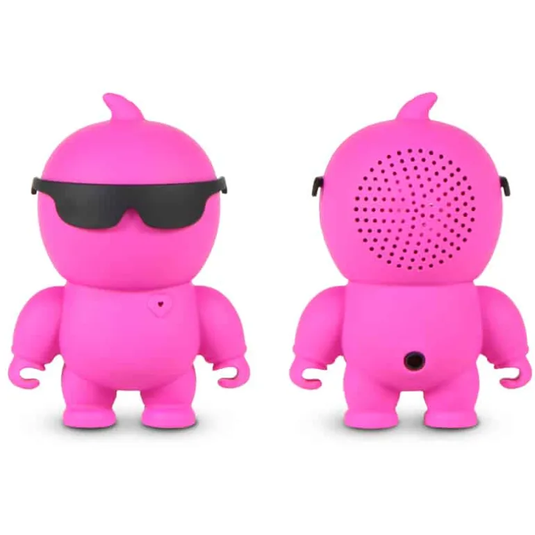 Nikkei Nikkie bluetooth pocket speaker roze