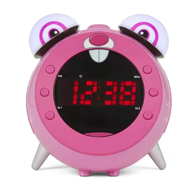 Nikkei wekkerradio roze